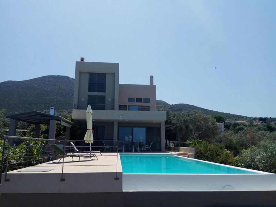 Panoramic View Summerhouse Loukissia Bagian luar foto